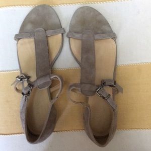 J Crew Suede Sandals